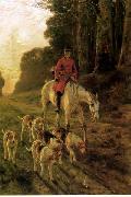 unknow artist Classical hunting fox, Equestrian and Beautiful Horses, 174. oil painting reproduction